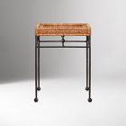 Andalusia Indoor/Outdoor Woven Side Table (17")