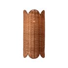 Brigitte Rattan Sconce (6")