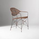 Coralia Rattan Indoor/Outdoor Dining Arm Chair