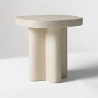 Palmetto Indoor/Outdoor Concrete Side Table (18")