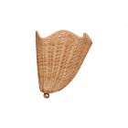 Cynda Rattan Sconce (12.5")