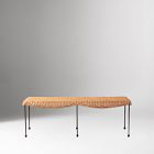 Andalusia Indoor/Outdoor Woven Bench (58")