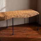 Andalusia Indoor/Outdoor Woven Bench (58")