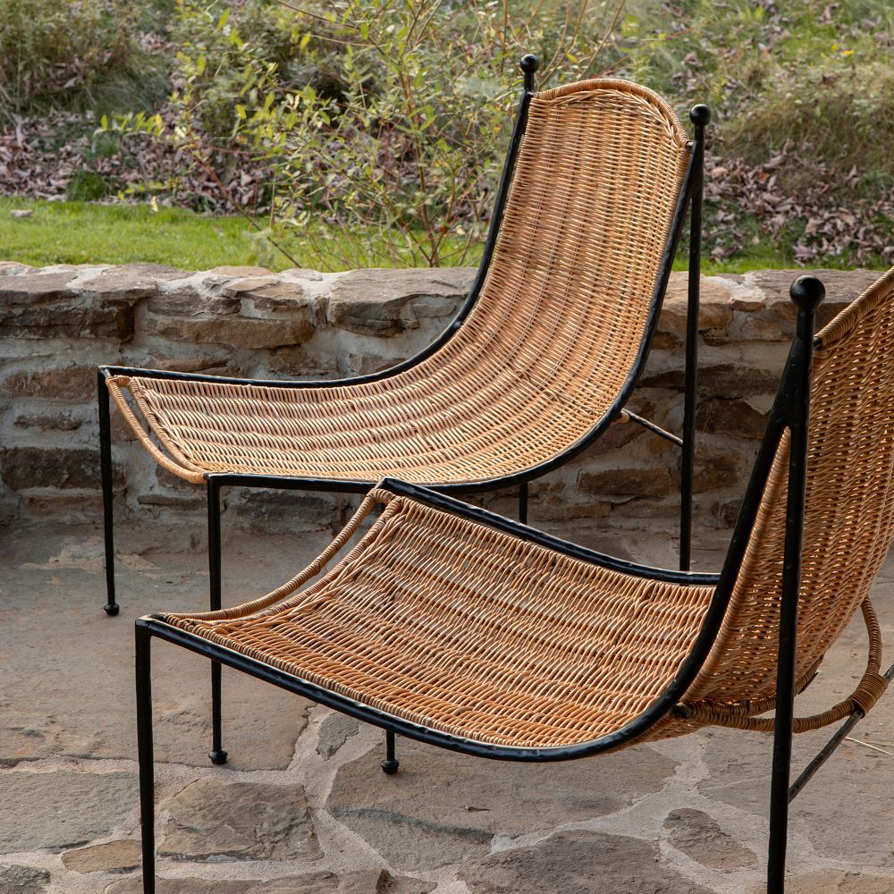 Andalusia Indoor/Outdoor Woven Lounge Chair by West Elm