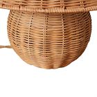 Anika Rattan Table Lamp (14")