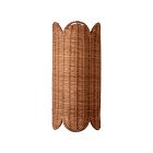Brigitte Rattan Sconce (6")