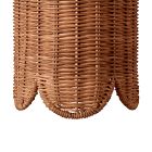 Brigitte Rattan Sconce (6")