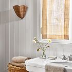 Cynda Rattan Sconce (12.5")