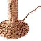 Frankie Rattan Table Lamp (16")