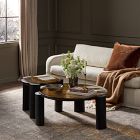 Grayfield Cast Glass Nesting Tables (24"&ndash;39")