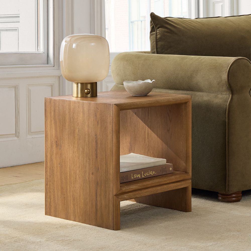 Miles Open Storage Side Table (18") by West Elm