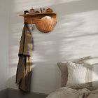 Place Oak Shelf w/ Hooks