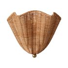 Cynda Rattan Sconce (12.5")