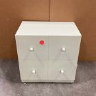 Open Box: Joseph Altuzarra Arched Fluted Bookcase, Drawer Base - Light Sage