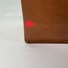 Open Box: Modern Steel &amp; Teak Mailbox, Wide (16"W x 7"D x 11"H) - Antique Brass