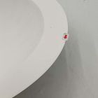 Open Box: VIGO Wisteria Stone Oval Vessel Sink - White
