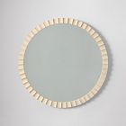 Joseph Altuzarra Fluted Round Wall Mirror
