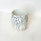 Keraclay Floral Cup
