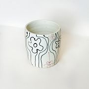 Keraclay Floral Cup