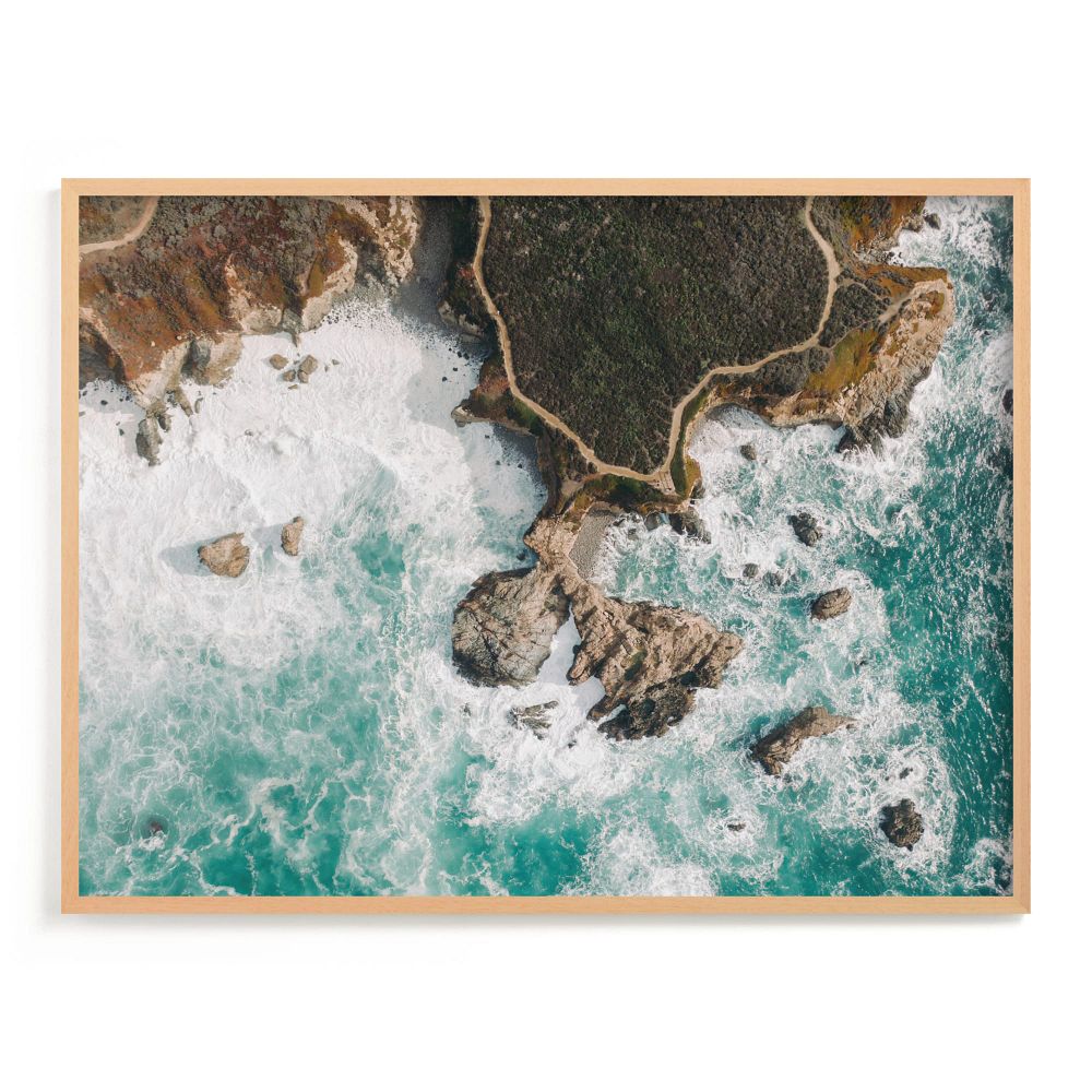 Path To Happiness Framed Wall Art by Minted for West Elm by West Elm