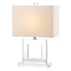 Crystal Square Table Lamp