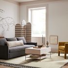 Centre Stripe Shag Rug