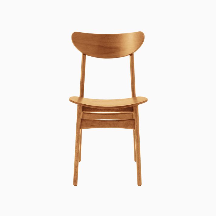 Classic Café Dining Chair, Acorn Finish | West Elm