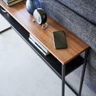 Yamazaki Sofa Back Console Table w/ Shelf (50")