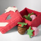 Felt Chocolate Covered Strawberries