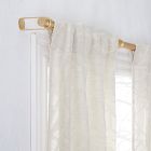 Sheer Abstract Glass Curtain