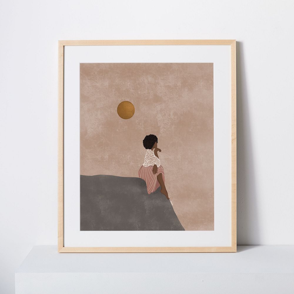 Melissa Koby Framed Print - Now What by West Elm