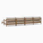 Hargrove Outdoor 3-Piece Chaise Sectional (132")