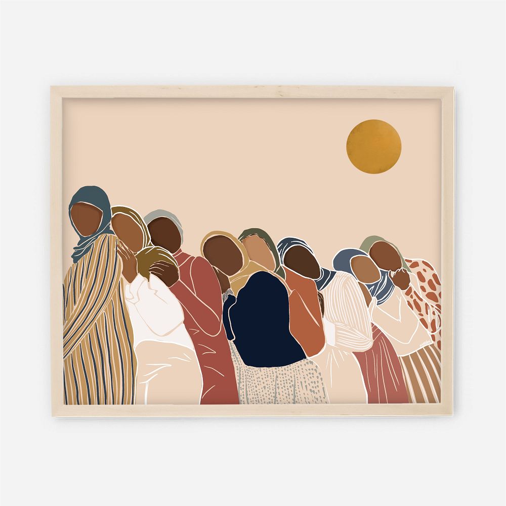 Melissa Koby Framed Print - Sisterhood by West Elm