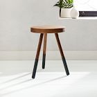Open Box: Dining Stool - Walnut, Black