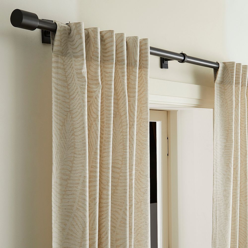 Trailing Fern Sheer Curtain by West Elm