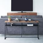 Yamazaki Sofa Back Console Table w/ Shelf (50")