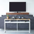 Yamazaki Sofa Back Console Table w/ Shelf (50")