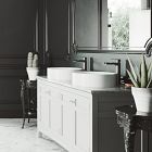 VIGO Anvil Modern Round Vessel Sink