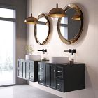 VIGO Anvil Modern Round Vessel Sink