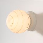 Emma Chamberlain Spiral Glass Sconce (6")