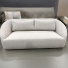 Open Box: Aviana Sofa (86") - Performance Yarn Dyed Linen Weave Oatmeal, Cool Walnut