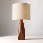 Open Box: Barros Table Lamp (22") - Cool Walnut