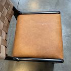 Open Box: Dunham Dining Chair - Ludlow Leather Sesame, Black, Sand Straps