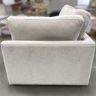 Open Box: Haven Left-Arm Bumper Chaise - Performance Distressed Velvet Sand