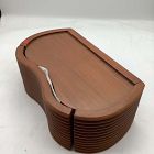 Open Box: Lara Floating Nightstand (18") - Cool Walnut