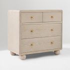 Open Box: Joseph Altuzarra Sphere Foot 4-Drawer Dresser (36") - Heritage Fog
