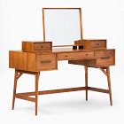 Mid-Century Vanity Desk Set (52")