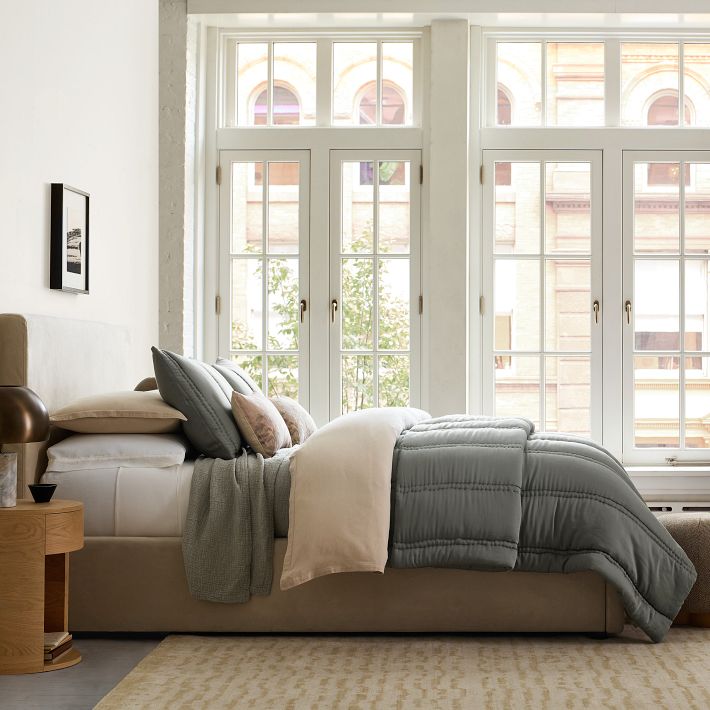 Silky TENCEL™ Plush Comforter & Shams | West Elm