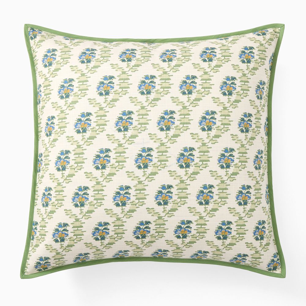 Jawahar Duvet Cover & Euro Shams - Celadon