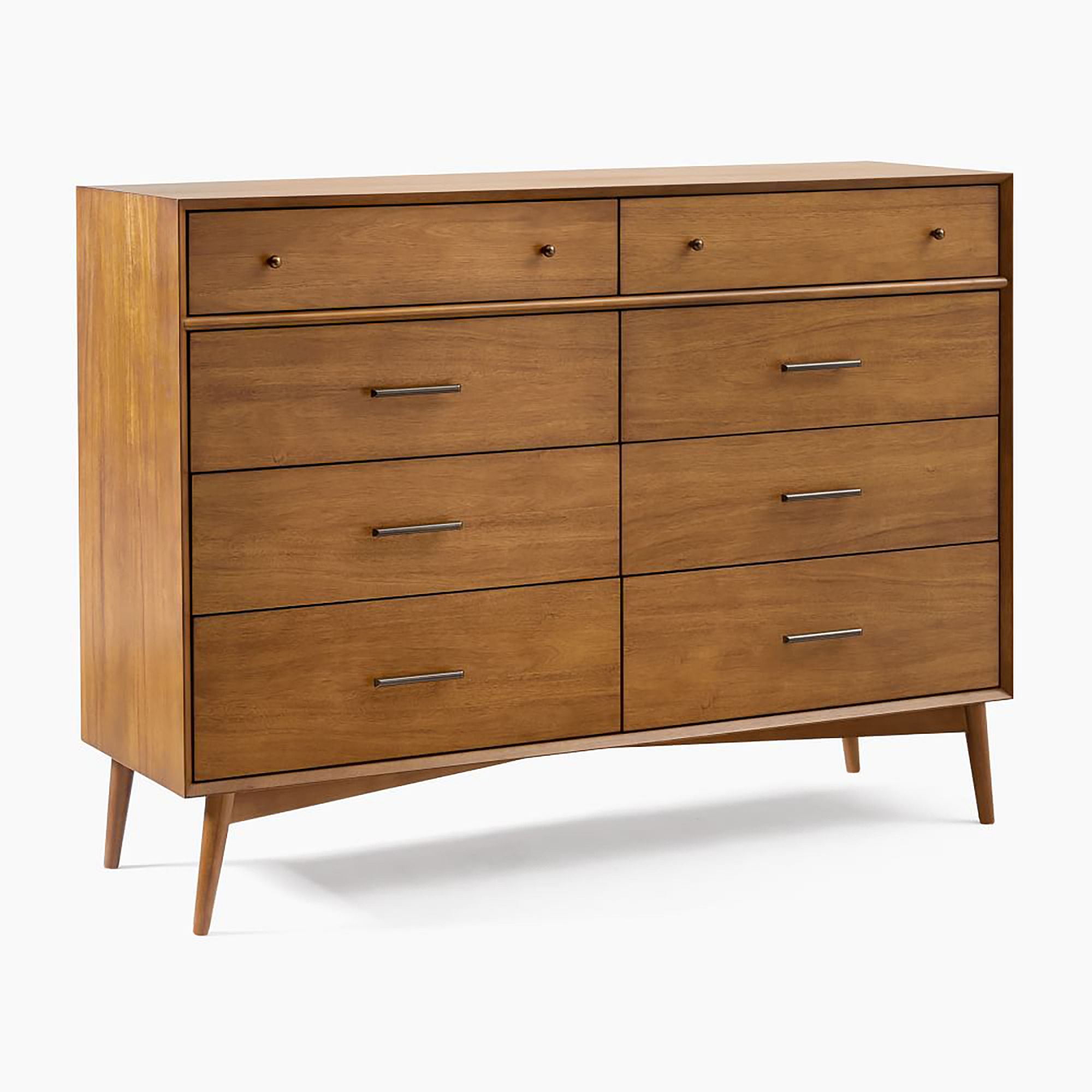 lifestorey ana 8-drawer mid-century modern dresser - oak Lifestorey Ana Mid Century Modern 8 Drawer Dresser : Target